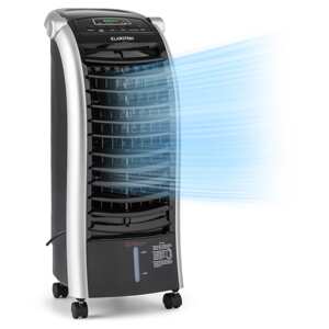 Klarstein Maxfresh, klimator 4 w 1, wentylator, nawilżacz powietrza, 444 m³/h, 55 W, 6 l, przenośny