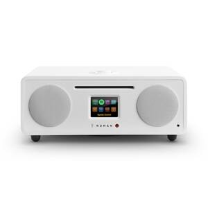 NA Two 2.1 radio internetowe, CD, 30 W, USB, Bluetooth, Spotify Connect, DAB+, białe