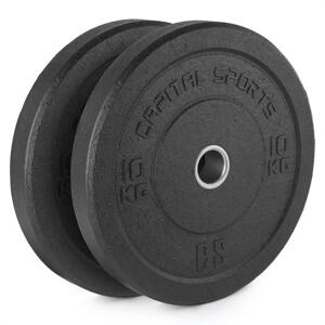 Capital Sports Renit Hi Temp, obciążniki, 50,4 mm, rdzeń aluminiowy, guma 2 x 10 kg