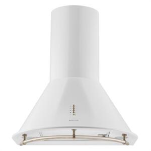 Klarstein Lumio Neo, okap kuchenny kominowy, w stylu retro, 60 cm, 610 m³/h, klasa energetyzna A, stal szlachetna, kolor biały
