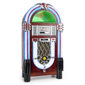 Auna Graceland TT, szafa grająca, jukebox, Bluetooth, Phono, CD, USB, SD, MP3, AUX, FM