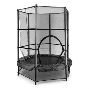 KLARFIT Rocketkid trampolina Ø140cm siatka zabezpieczająca zawieszenie Bungee od 3 roku życia