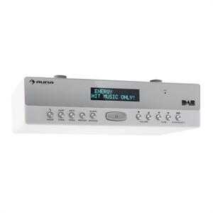 Auna KR-100 DAB radio kuchenne podszafkowe do zabudowy DAB+ Bluetooth mikrofon u