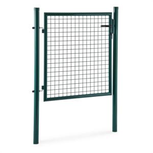 Waldbeck Duraporta 1510, furtka ogrodowa, bramka, siatka, wys. 1,5 m, stal, zamek, kolor zielony