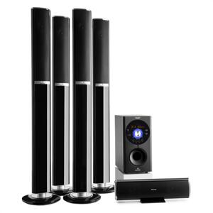 Auna Areal 652, zestaw głośników 5.1, surround, 145 W RMS, Bluetooth, USB/SD/AUX