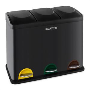 Klarstein Ökosystem, kosz na śmieci z pedałem, stal nierdzewna, 45 l