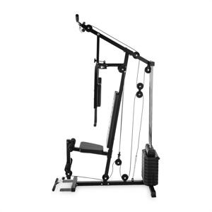 KLARFIT Strongbase, wielofunkcyjny atlas do ćwiczeń, 45 kg/100 lbs, stal, kolor czarny