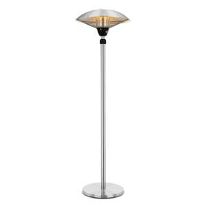 Blumfeldt Heat Guard, promiennik podczerwieni tarasowy, stojący, parasol grzewczy, IP44, regulacja wysokości, IR ComfortHeat, 2100 W
