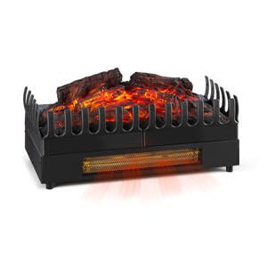 Klarstein Kamini FX, kominek elektryczny, wkład kominkowy, 1000/2000 W, 2 W LED, czarny