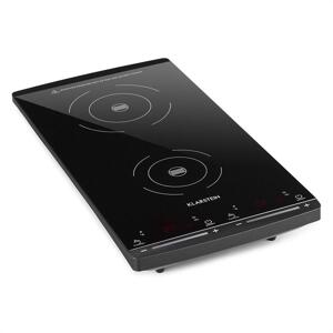 Klarstein VariCook Slim Płyta indukcyjna 2 pola grzewcze 2900W 60–240°C czarny
