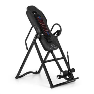 KLARFIT Ease Delux, ławka inwersyjna, trenażer grawitacyjny, niebieski