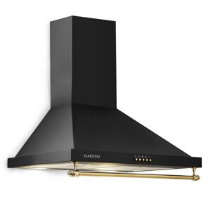 Klarstein Montblanc 60, okap kuchenny przyścienny, 60 cm, 610 m³/h, 165 W, 2 x 1,5 W, LED, reling