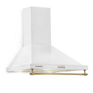 Klarstein Montblanc 60, okap kuchenny przyścienny, 60 cm, 610 m³/h, 165 W, 2 x 1,5 W, LED, reling