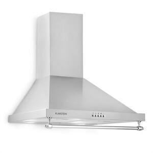 Klarstein Montblanc 60, okap kuchenny przyścienny, 60 cm, 610 m³/h, 165 W, 2 x 1,5 W, LED, reling