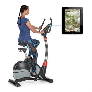 Capital Sports Arcadion Gaming Bike, czujnik tętna, bluetooth, uchwyt na kierownicy, czarny kolor