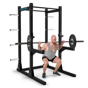 Capital Sports Bestride, klatka treningowa, Power Rack, 2 haki do sztangi, 2 belki asekuracyjne, 2 drążki do podciągania