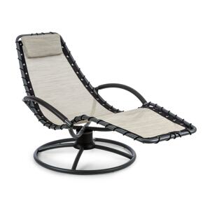Blumfeldt The Chiller, leżak ogrodowy bujany, 77 x 85 x 173 cm, 360 Comfort, ComfortMesh
