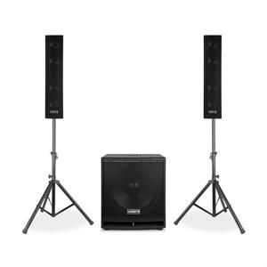 Vonyx Vx880BT, zestaw kolumn aktywnych 2.1, 1000 W, 15", 2 x 8", USB/SD/MP3/BT