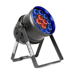 Beamz BPP225 PAR 64, reflektor LED, LED 6 w 1 RGBWA-UV, 200 W, kolor czarny