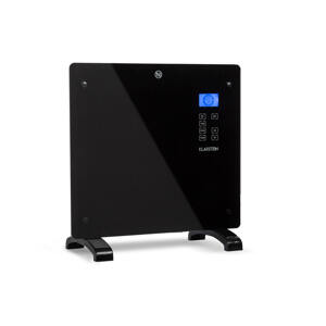 Klarstein Norderney, grzejnik konwekcyjny, termostat, timer, 1000 W, 20 m², czarny
