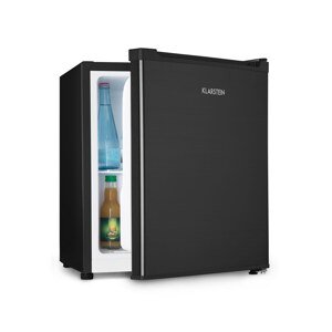 Klarstein Snoopy Eco, mini lodówka z zamrażalnikiem, klasa energetyczna E, 41 l, 39 dB, czarna