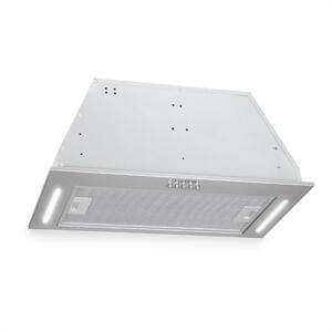 Klarstein Down Under, okap kuchenny do zabudowy, 60 cm, 590 m³/h, LED, stal szlachetna