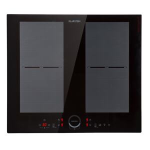 Klarstein Delicatessa 60, płyta indukcyjna do zabudowy, 4 strefy, 7000 W, szkło ceramiczne, timer