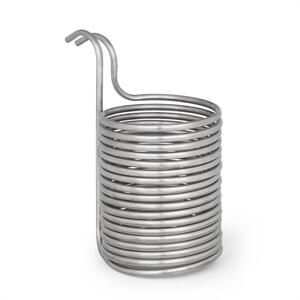 Klarstein Chiller 12, chłodnica do beczki, Ø21,5 cm, 18 zwojów, stal nierdzewna 304