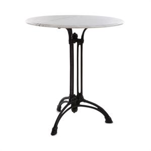 Blumfeldt Patras-XL, stolik ogrodowy, marmur Four Seasons, wodoodporny, mrozoodporny, czarny