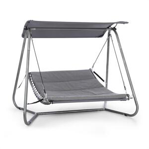 Blumfeldt Garden Grove, swingbed, leżak ogrodowy, stalowa rama, poliester, antracyt