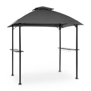 Blumfeldt Steakhouse al Sur, zadaszenie, 244 x 260 x 152 cm, 160 g, ognioodporne, stal, kolor szary