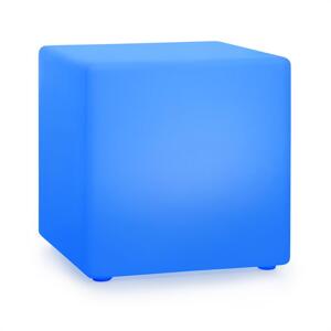 Blumfeldt Shinecube XL, świecąca kostka, 40 x 40 x 40 cm, 16 LED farieb, 4 tryby świecenia, biała