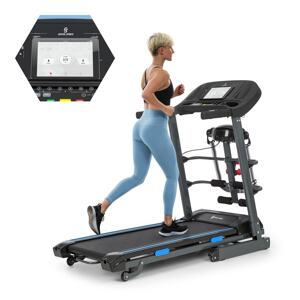 Capital Sports Pacemaker F120 Pro, bieżnia treningowa, zawieszenie 4P-AntiShock, masażer