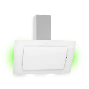 Klarstein Helena 90, okap kuchenny, wyciąg/pochłaniacz, 90 cm, 595 m³/h, wyświetlacz LED, kolor biały