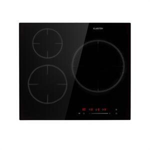 Klarstein Delicatessa 3, płyta indukcyjna, 3 strefy, szkło ceramiczne, 5800 W