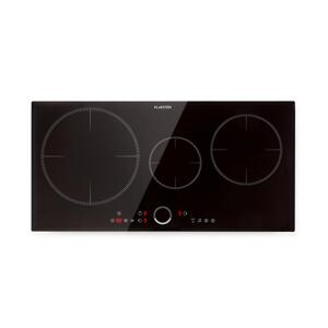 Klarstein Delicatessa 80, płyta indukcyjna, 3 strefy, 7400 W, szkło ceramiczne