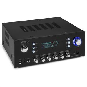 Fenton AV120FM, surround HiFi wzmacniacz, 120 W RMS, 2 x 60 W na 8 Ohm), BT/ USB/AUX