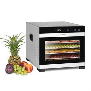 Klarstein Flavour Dry, suszarka do żywności, 35 - 75 °C, ekran dotykowy LCD, minutnik, kolor czarny
