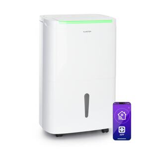 Klarstein DryFy Connect 50 Smart, osuszacz powietrza, WiFi, kondensacyjny, 50 l/doba, 45-55 m², biały