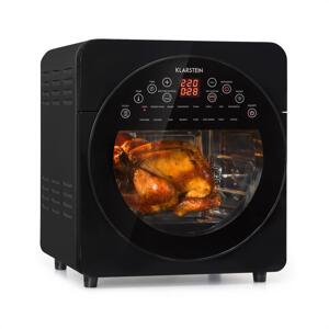 Klarstein AeroVital easy touch, frytkownica beztłuszczowa, 16 programów, 1700 W, 14 l, kolor czarny