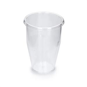 Klarstein Kraftpaket, kubek do miksera do koktajli mlecznych, 1 l, PVC, przezroczysty, akcesoria