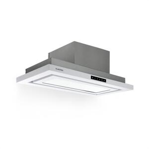 Klarstein Lumiera, okap kuchenny, LED, 70 cm, 750 m³/h, klasa energetyczna A, 3 prędkości, kolor biały