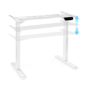 OneConcept Multidesk Comfort, biurko z elektryczną regulacją wysokości, 62–128 cm