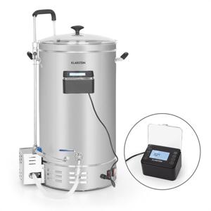 Klarstein Brauheld Pro, kocioł warzelny do produkcji piwa, 45 l, 3300 W, 30–100°C, pompa cyrkulacyjna, stal nierdzewna