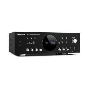 Auna AMP-218 BT, cyfrowy wzmacniacz surround 5.1, 2x120W, 3x50W RMS, BT, 2xmikrofon