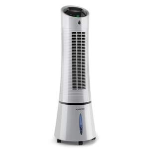 Klarstein Skyscraper Ice, klimator 4 w 1, wentylator, oczyszczacz powietrza, nawilżacz powietrza, 210 m³/h, 30 W, oscylacja, przenośny, zdalne sterowanie