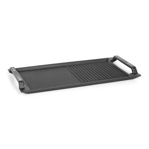 Klarstein Delicatessa Grill Pan, płyta grillowa, akcesoria do płyty indukcyjnej, kolor czarny