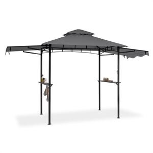 Blumfeldt Steakhouse Wings, zadaszenie, 244 x 260 x 152 cm, poliester 160 g/m², stal, kolor szary
