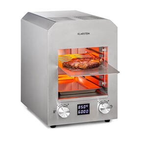 Klarstein Hannibal, grill wysokotemperaturowy, do użytku wewnętrznego, 2200 W, 850°C, stal szlachetna
