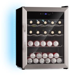 Klarstein Coachella 60 Smart, lodówka na napoje, chłodziarka, 60 l, WiFi, podświetlenie